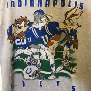 Indianapolis Colts Looney Tune Vintage 1993 Size L
